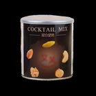 Custom Round Kraft Paper Cans Packaging For Nuts , Cookies