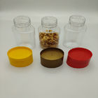 Different Shape PET Easy Open Jar Stackable Screw Lid Airtight For Nuts