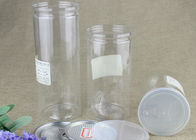 표준 명확한 플라스틱 실린더, Eco 친절한 알루미늄 쉬운 열려있는 단지