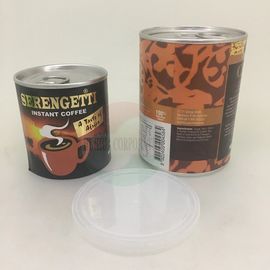 Aluminum Easy Open End Lid Paper Cans Packaging For Powder