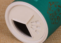 향미료/소금/분말을 위한 플라스틱 셰이커 뚜껑 환경 친화적인 종이 합성 깡통