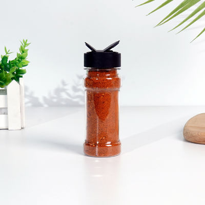 100ml 150ml 200ml 250ml 300ml 500ml Plastic Can PET Jar with Butterfly Lids for Seasoning
