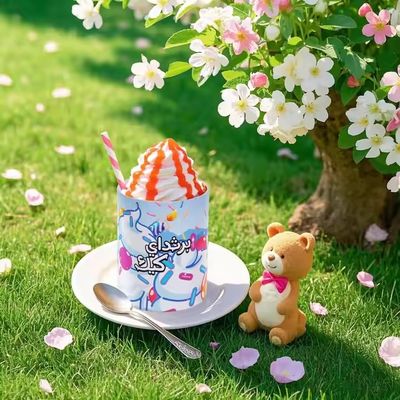 Customized PE Inner Waterproof Biodegrade Food Grade Paper Tube For Ice Cream