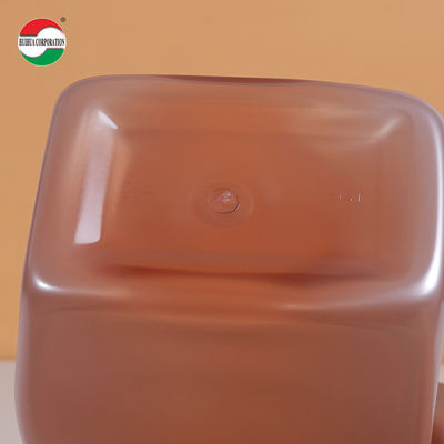 Clear PET Jars For Shampoo Shower Gel 500ml Plastic Bottle With Pump Press Lid Customized Service