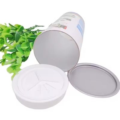 Biodegradable Kraft Paper Tube Custom Salt And Pepper Shaker For Seasoning Plastic Sifter Lid Packaging Disposable