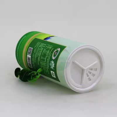 Eco-Friendly OEM Cardboard Tube Cylinder Tube Packaging for Spices Pepper Soda Salt Sugar Lip Balm Tube Craft Packaging Carton