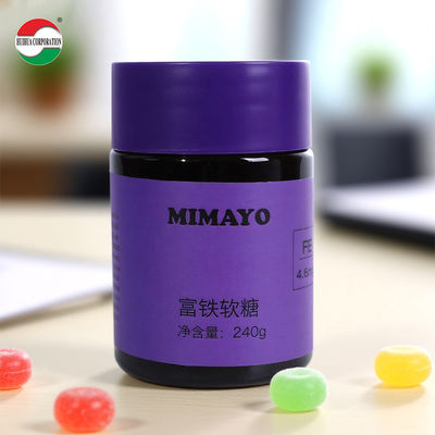 Custom Size Soft Candy Jar Plastic Jars PET Food Grade Bottle