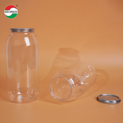 700ml Clear PET Beverage Can for Juice and Soft Drinks