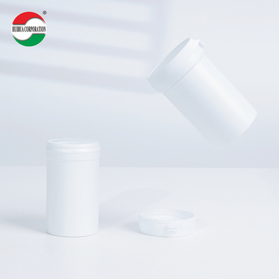 Food Grade Clear PET Plastic Jar for Calcium 500g