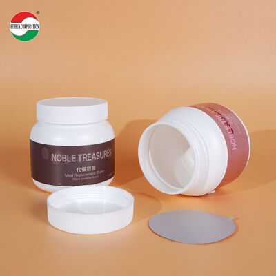 High Quality Food Grade HDPE Material Plastic Can for Bean Powder Facial mask powder