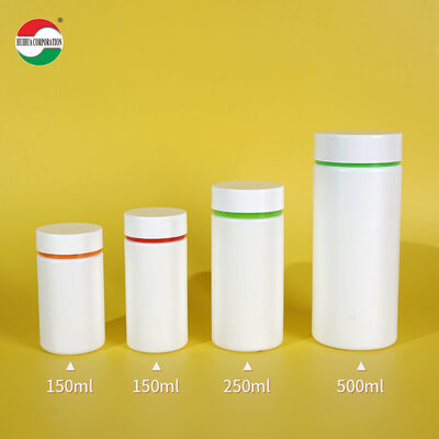 120ml 150ml 170ml 250ml 400ml 500ml 750ml HDPE Bottle Plastic Jar for Health Products Powder Medicine