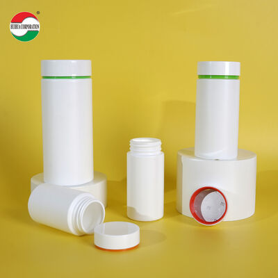 Food Grade HDPE Medicine Pill Tablet Capsule Packaging Plastic Bottles With Screw Cap