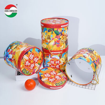 Customized Size Kraft Paper Tube Packaging for Fruits - Biodegradable and Sustainable