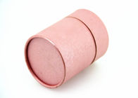 음식 급료 초콜렛/선물을 위한 둥근 마분지 종이 관 분홍색
