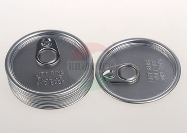 Good Airtighting Aluminum Easy Open Lids for Plastic Can Paper Tube