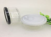 Food Grade Clear Plastic Cylinder , 3.5g Packaging food Packaging PET Plastic Container