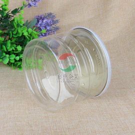Sealable Jar Wide Mouth With Aluminum Lid And PE Lids Nuts And Cookies Storage Containers Candy And Snack Jar Transparent Food Grade Jam Jar Plastic PET