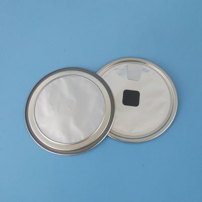 Food Grade Coffee Aluminum Peel Off with Valve for Paper Tube
