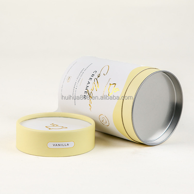 Protein Powder Paper Cylinder Container Food Paper Tubes CMYK Printing
