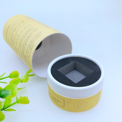 Customized Round Cardboard Paper Cans with Aluminum Foil Lined Airtight Packaging