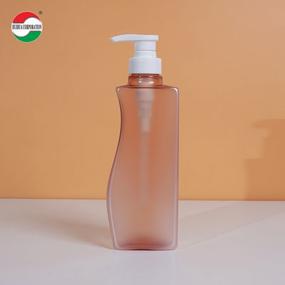 샴푸 샤워젤용 투명 PET 용기 500ml 플라스틱 병 펌프 프레스 뚜껑 포함 맞춤형 서비스 제공