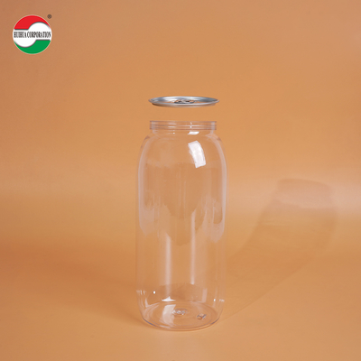 700ml Clear PET Beverage Can for Juice and Soft Drinks