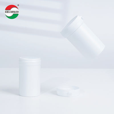 HDPE Bottle Calcium Barrel Nutritional Supplement Jar PET Plastic Food Grade