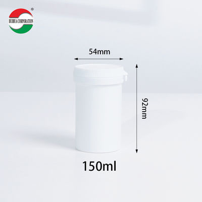 HDPE Bottle Calcium Barrel Nutritional Supplement Jar PET Plastic Food Grade