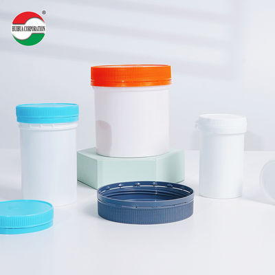 HDPE Bottle Calcium Barrel Nutritional Supplement Jar PET Plastic Food Grade