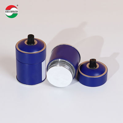Tinplate Composite Cans Eco Friendly Cylinder Plastic Tube Round Packaging Box For Food