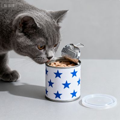 Pet Food Custom Cylinder Kraft Paper Tube With Metal Lids Vanishing Printing Handling Laundry Beads