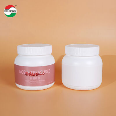 High Quality Food Grade HDPE Material Plastic Can for Bean Powder Facial mask powder