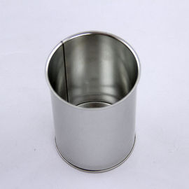 Custom Coffee Tin Box With Airtight Lid , Colorful Airtight Coffee Tin Can Food Grade