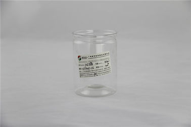550ml 음식/과자 포장을 위해 쉬운 열리는 명확한 플라스틱 실린더 애완 동물이 할 수 있습니다