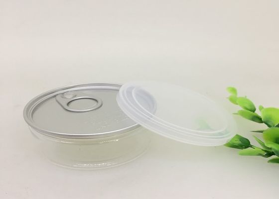 100ml 애완 동물 쉬운 열리는 포장 나물 음식이 둥근 단지 ISO9001 SGS FDA QS 할 수 있습니다