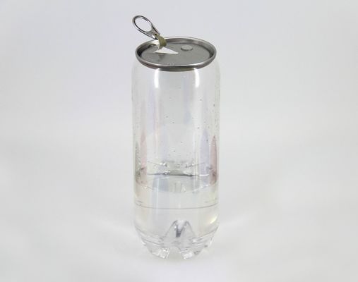 둥근 플라스틱 애완 동물은 탄산 음료/음료 깡통 120mm 고도를 통조림으로 만들었습니다
