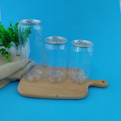 말린 음식을 위해 포장하는 300ML 500ML 애완 동물 플라스틱 쉬운 열려있는 단지