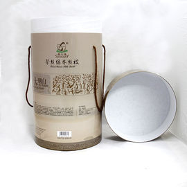 Recyclable Decorative Luxury Packaging Boxes Round / Cylinder Light Weight